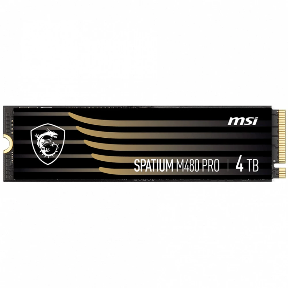 Жесткий диск MSI SPATIUM M480 PRO PCIe 4.0 NVMe M.2 1TB SSD (твердотельные), 1 ТБ, M.2