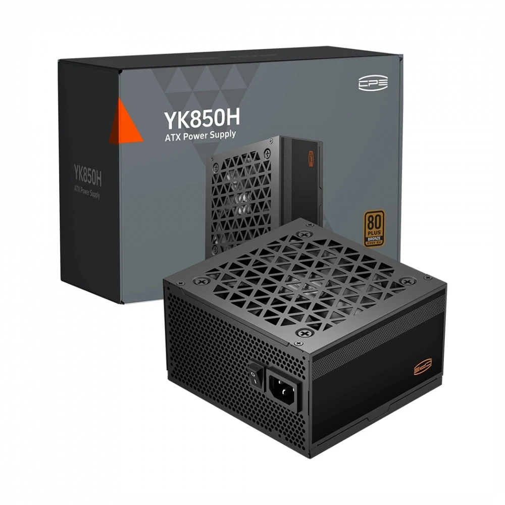 Блок питания PCcooler YK850H P3-YK850H-B1HWBK1-EU 850 Вт, 80+ Bronze