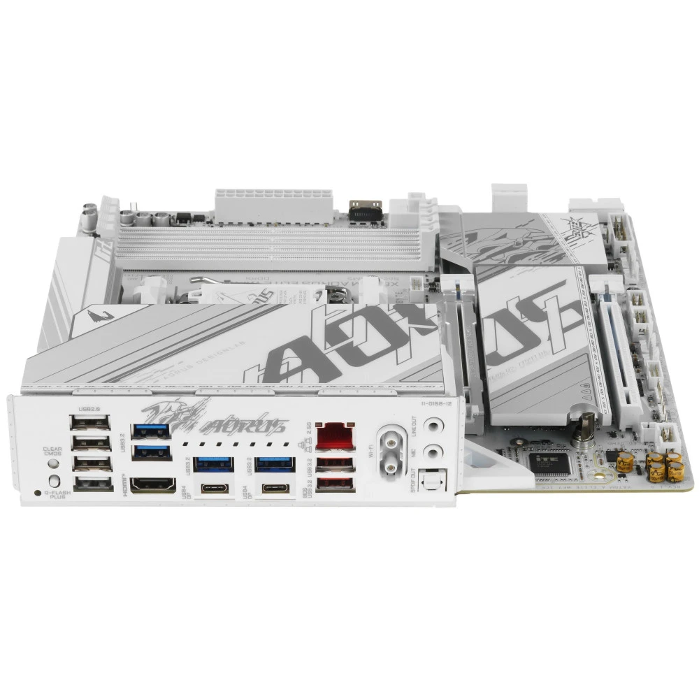 Материнская плата Gigabyte X870M AORUS ELITE WIFI7 ICE Micro-ATX, AMD AM5