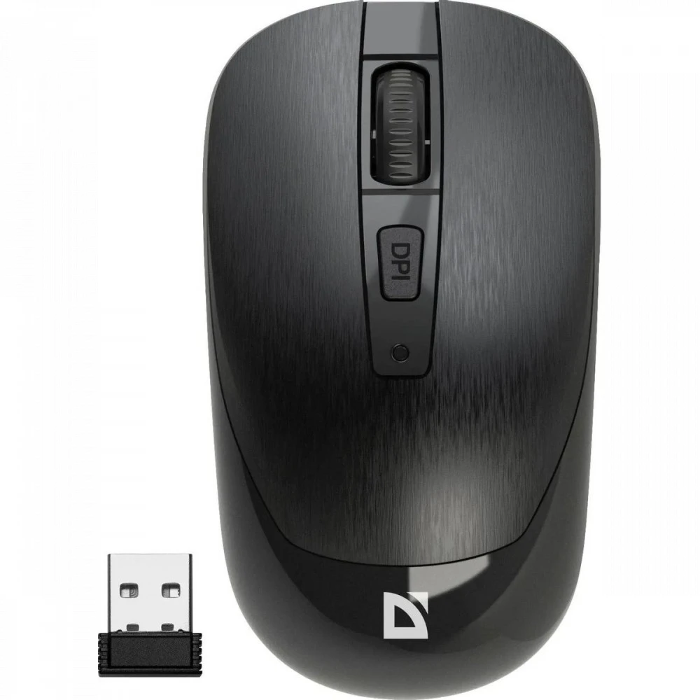 Мышь Defender MM-995 52995 Бюджетные, Беспроводная