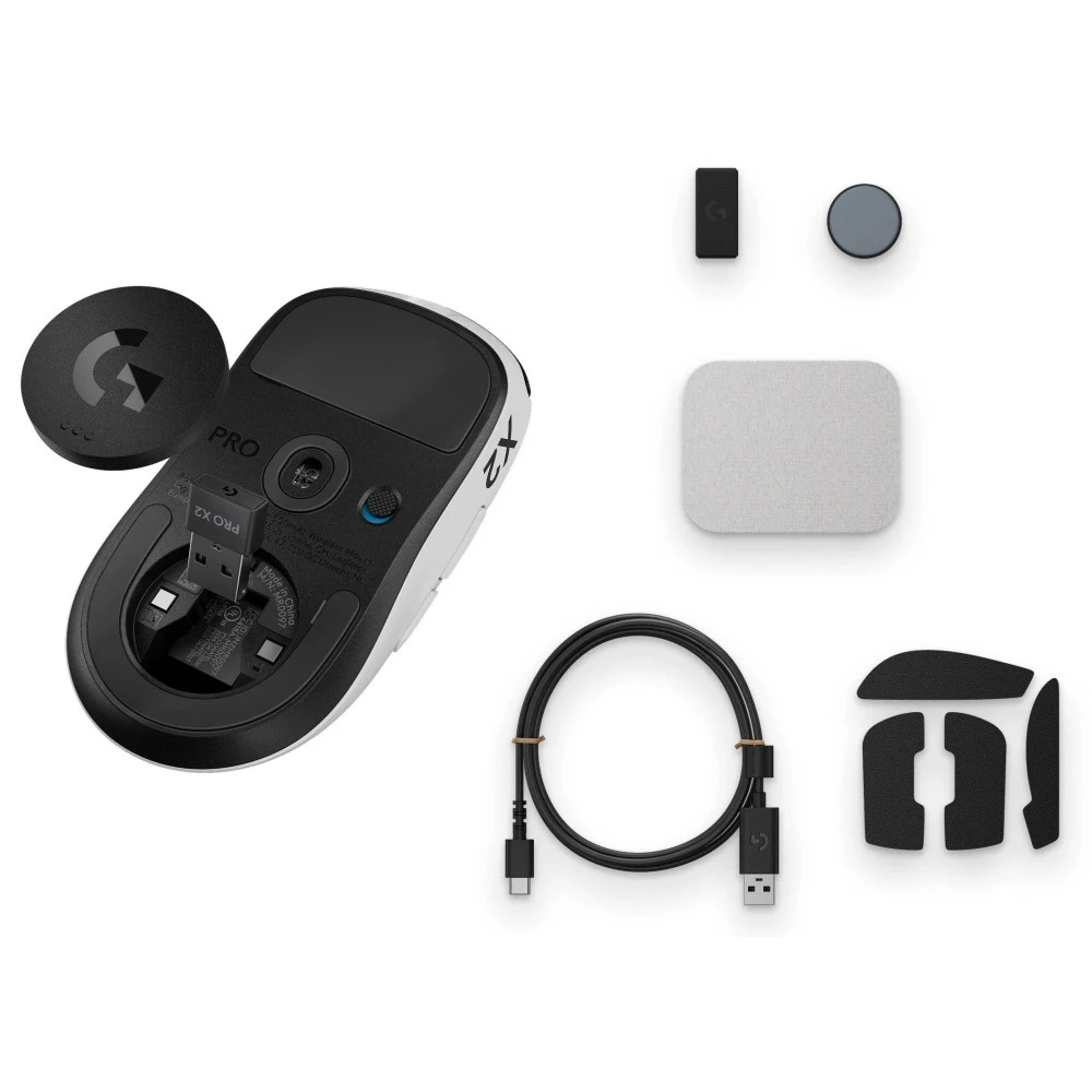 Мышь Logitech PRO X2 Superstrike - Lunar Eclipse 910-007776 Игровые, Беспроводная