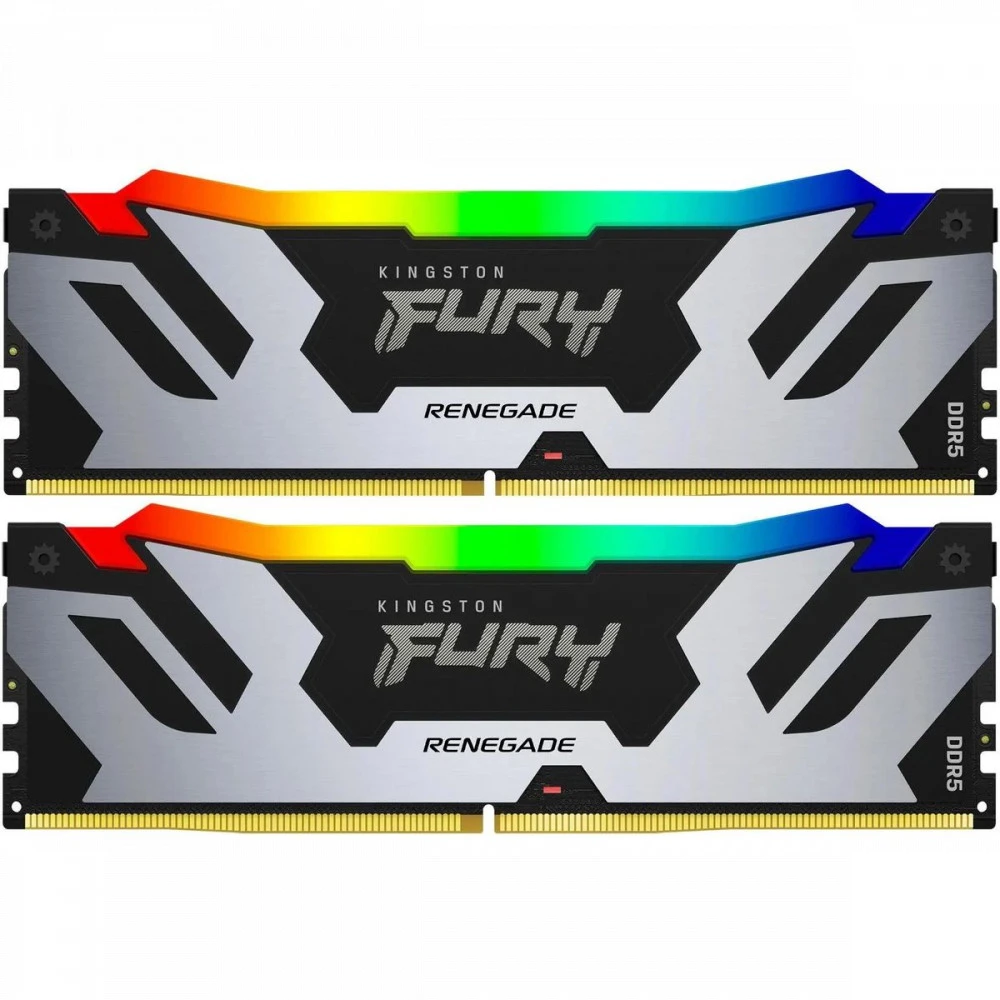 ОЗУ Kingston FURY Renegade RGB KF560C32RSAK2-96 DIMM, DDR5, 96 Гб (2 x 48 Гб), 6000 МГц