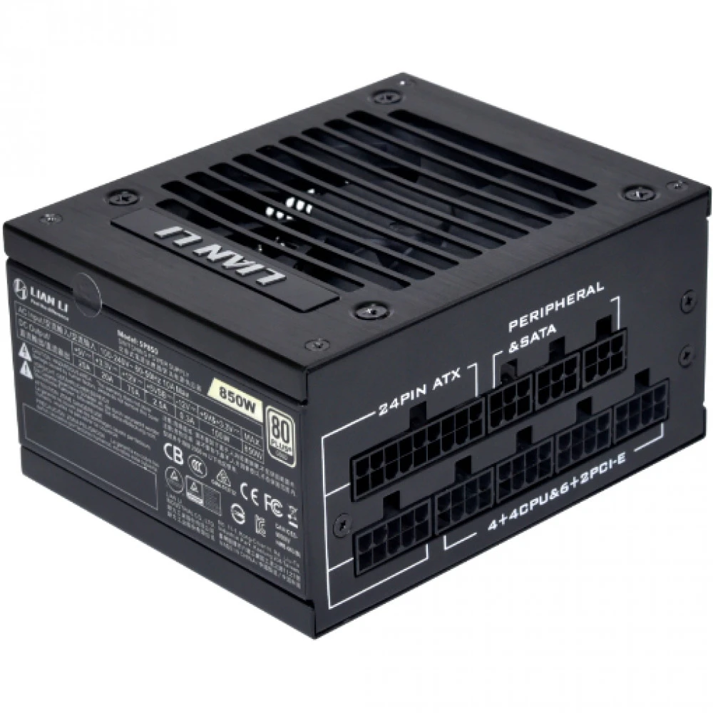 Блок питания Lian Li SP850 Black G89.SP850B.00EU 850 Вт, 80+ Gold