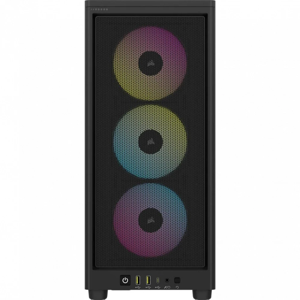 Корпус Corsair iCUE 2000D RGB Airflow Black CC-9011246-WW Mini-Tower