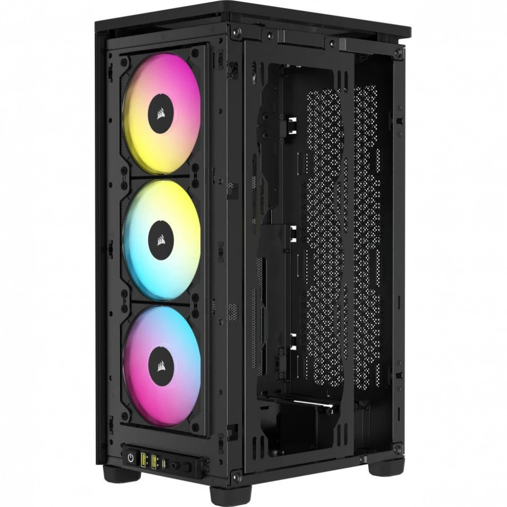 Корпус Corsair iCUE 2000D RGB Airflow Black CC-9011246-WW Mini-Tower