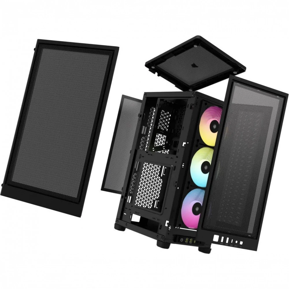 Корпус Corsair iCUE 2000D RGB Airflow Black CC-9011246-WW Mini-Tower
