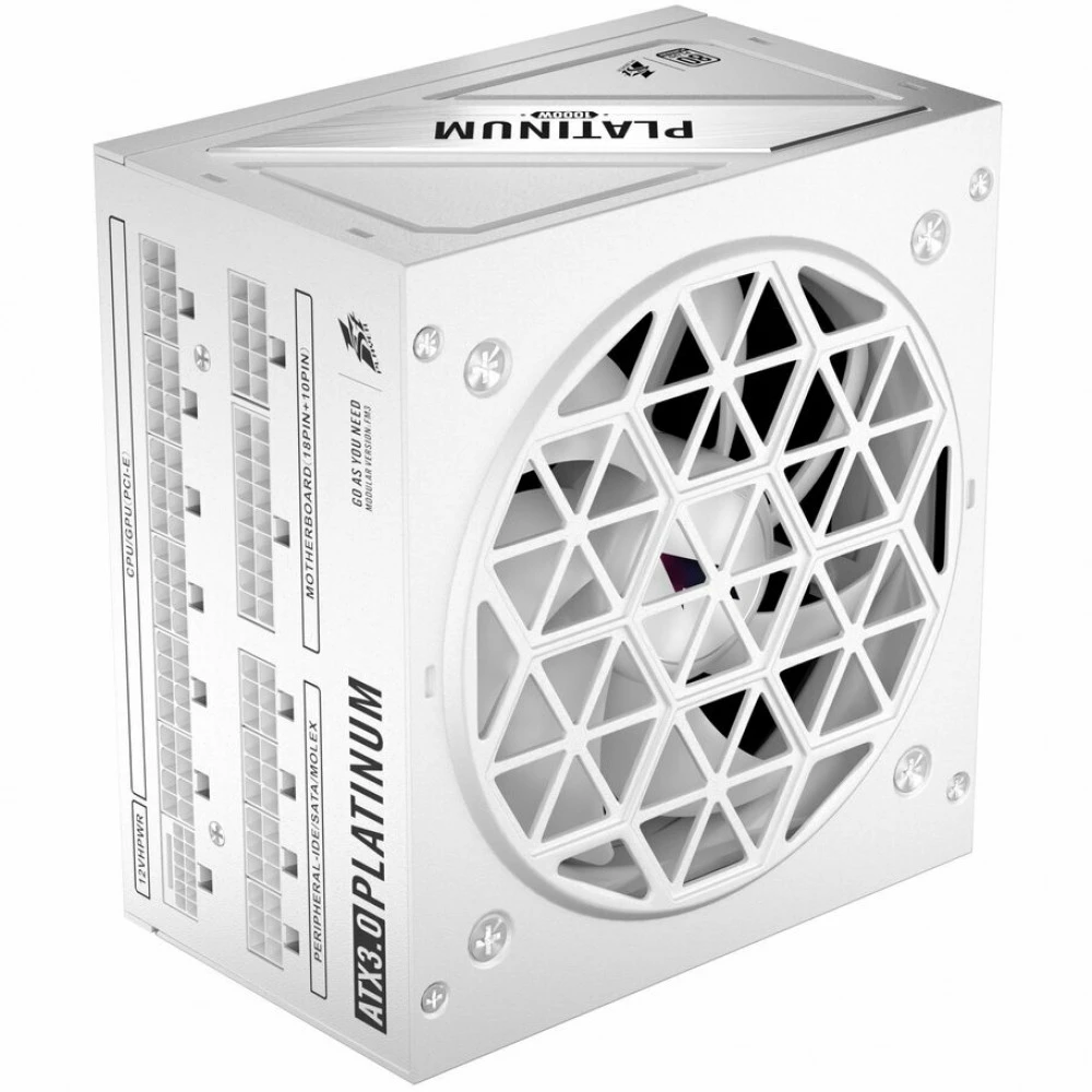 Блок питания 1STPLAYER NGDP HA-1000BA3 White NGDP HA-1000BA3-WH 1000 Вт, 80+ Platinum
