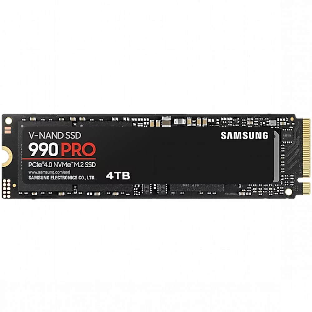 Жесткий диск Samsung 990 PRO MZ-V9P4T0BW SSD (твердотельные), 4 ТБ, M.2, PCIe
