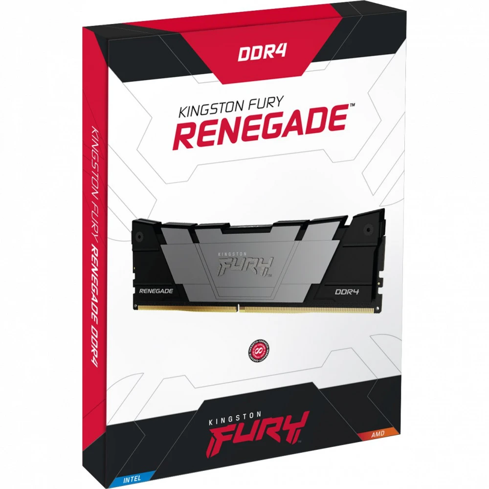 ОЗУ Kingston Fury Renegade KF436C16RB2K2/16 DIMM, DDR4, 16 Гб, 3600 МГц