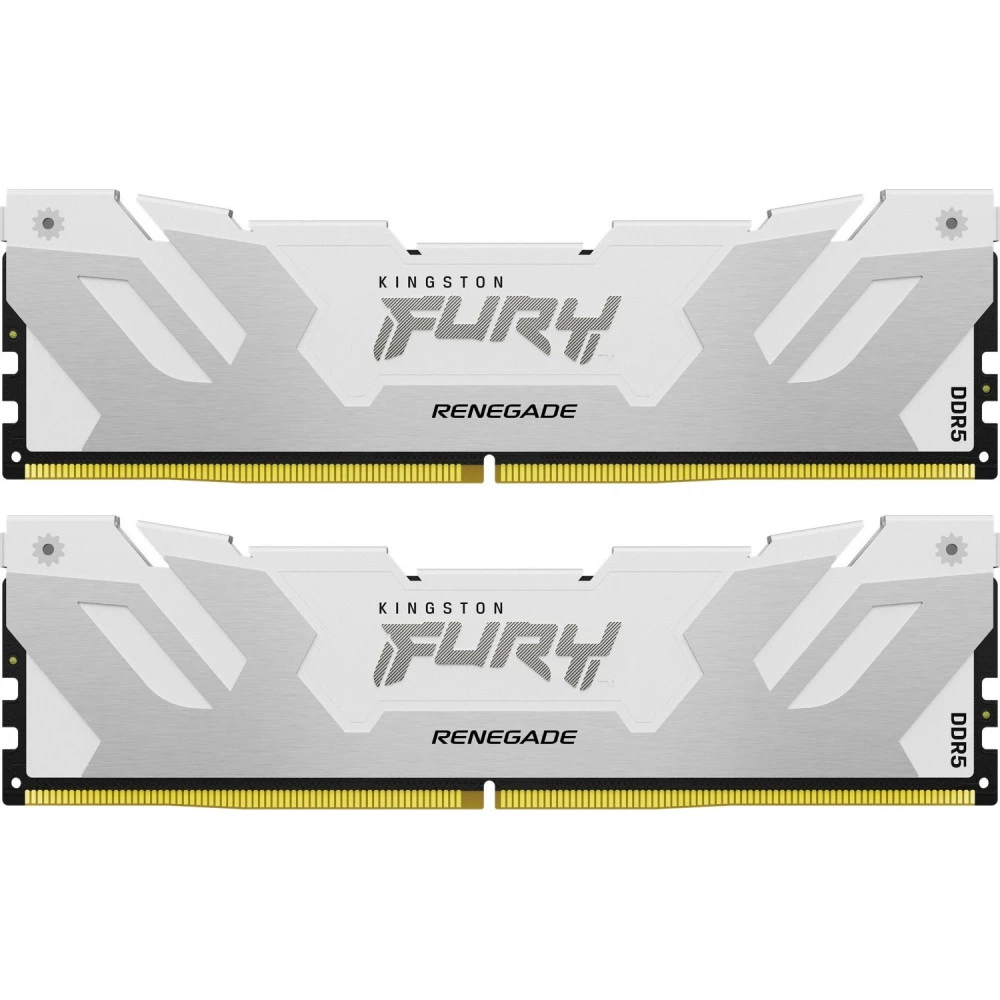 ОЗУ Kingston Fury Renegade White KF560C32RWK2-32 DIMM, DDR5, 32 Гб (2 х 16 Гб), 6000 МГц