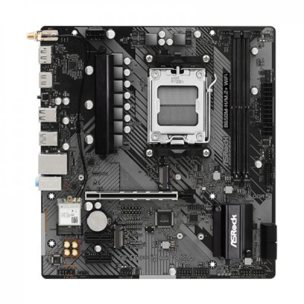 Материнская плата ASRock B650M-H/M.2+ WIFI Micro-ATX, AMD AM5