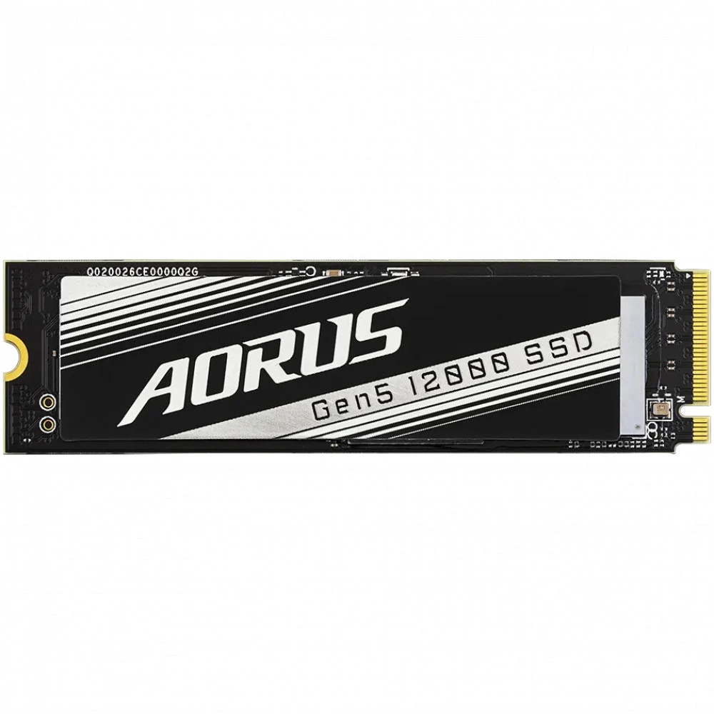 Жесткий диск Gigabyte AORUS Gen5 12000 SSD 2TB AG512K2TB SSD (твердотельные), 2 ТБ, M.2, PCIe