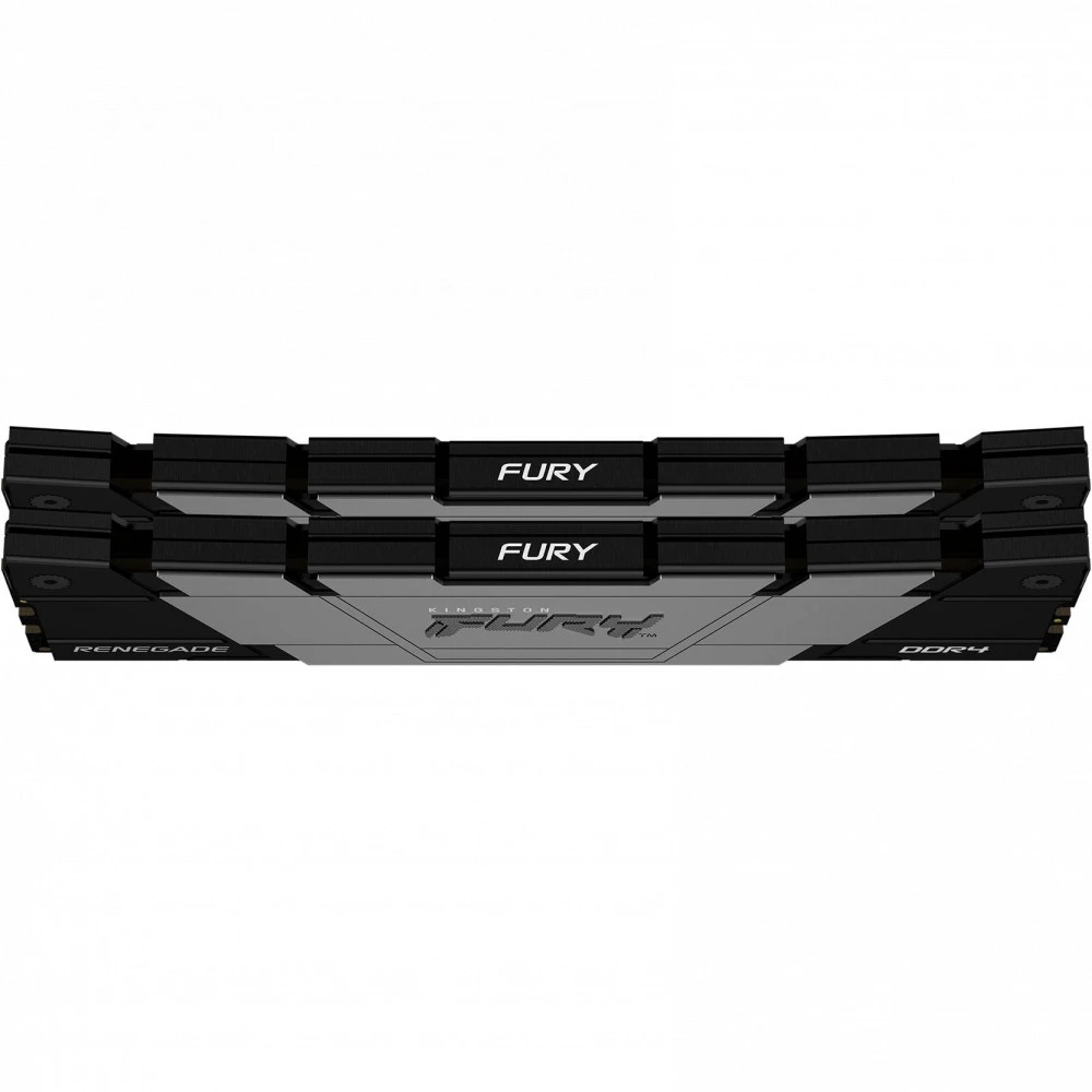 ОЗУ Kingston Fury Renegade Black KF432C16RB2K2/64 DIMM, DDR4, 64 Гб (2 х 32 Гб), 3200 МГц