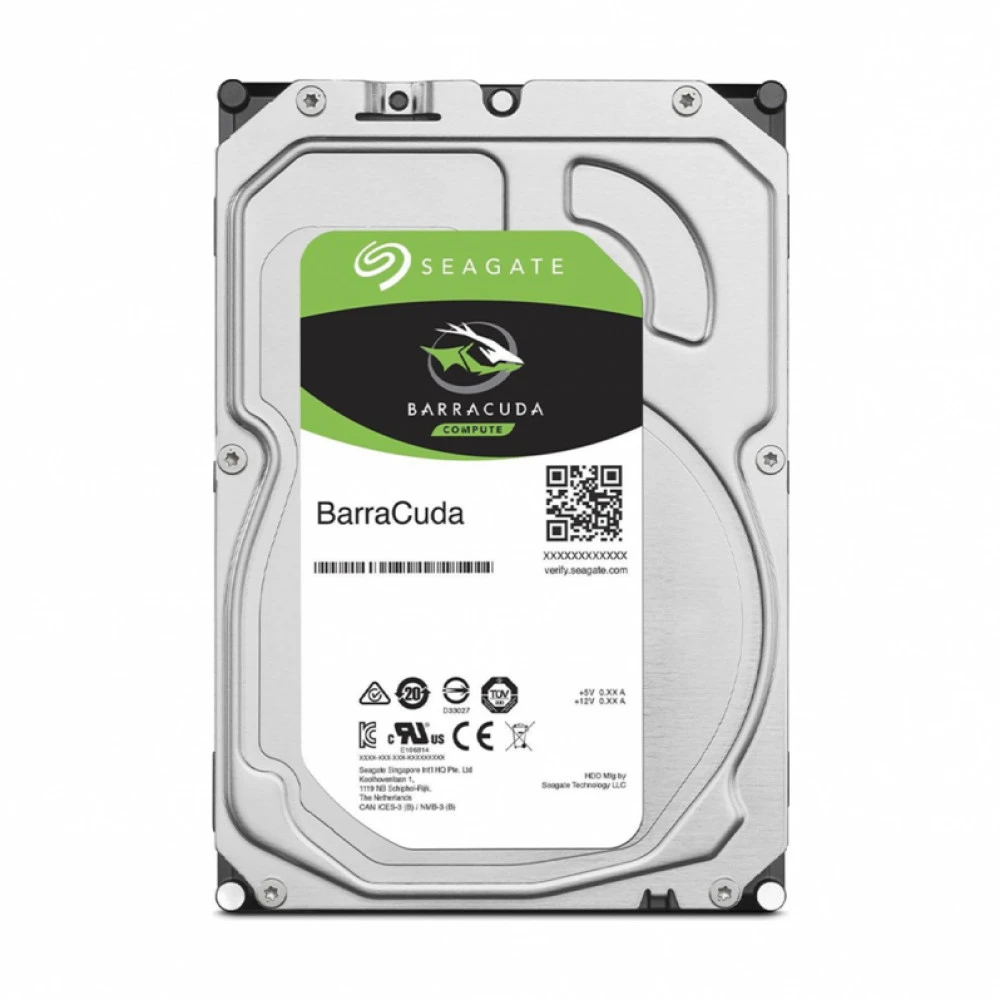Жесткий диск Seagate BarraCuda ST1000DM014 HDD (классические), 1 ТБ, 3.5 дюйма, SATA