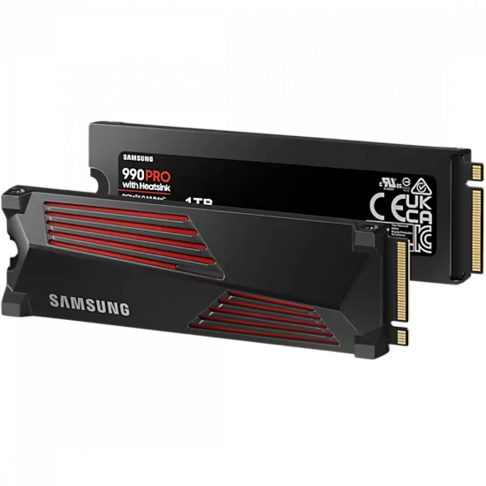 Жесткий диск Samsung 990 PRO MZ-V9P1T0GW SSD (твердотельные), 1 ТБ, M.2, PCIe