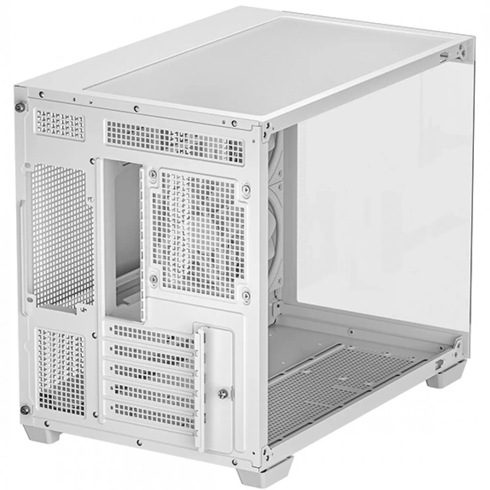 Корпус Deepcool CG330 3F White R-CG330-WHNGM3-G Mini-Tower