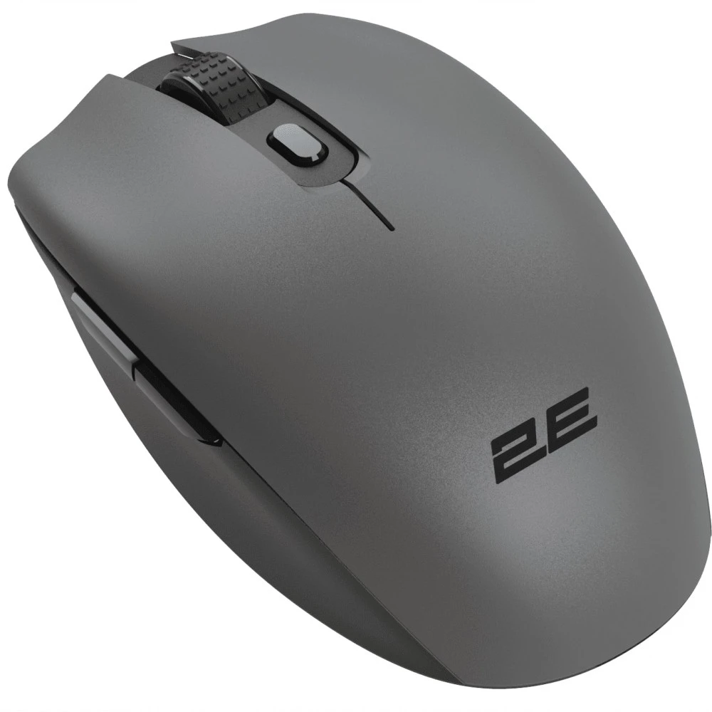 Мышь 2E MF2030 Rechargeable WL Grey 2E-MF2030WG Бюджетные, Беспроводная