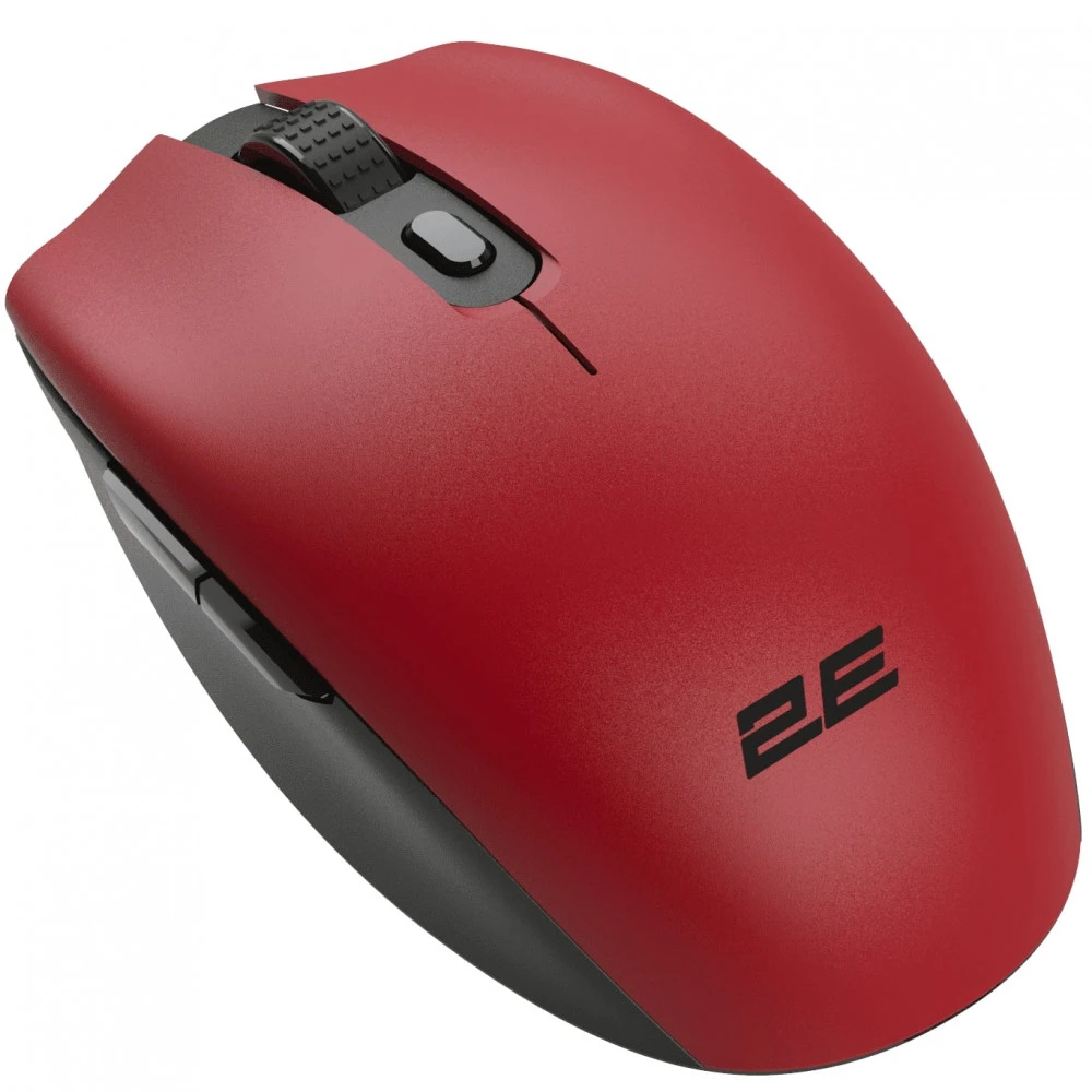 Мышь 2E MF2030 Rechargeable WL Red 2E-MF2030WR Бюджетные, Беспроводная