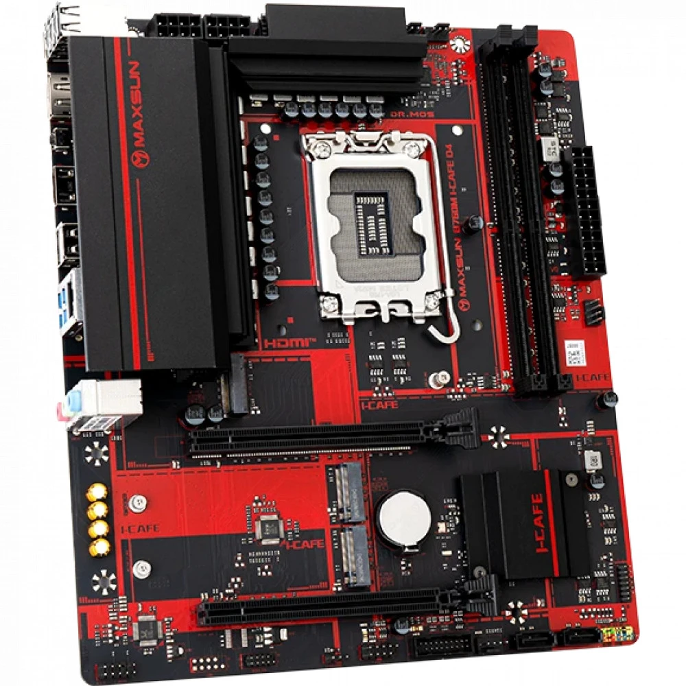 Материнская плата Maxsun MS-B760M I-CAFE D4 Micro-ATX, LGA 1700