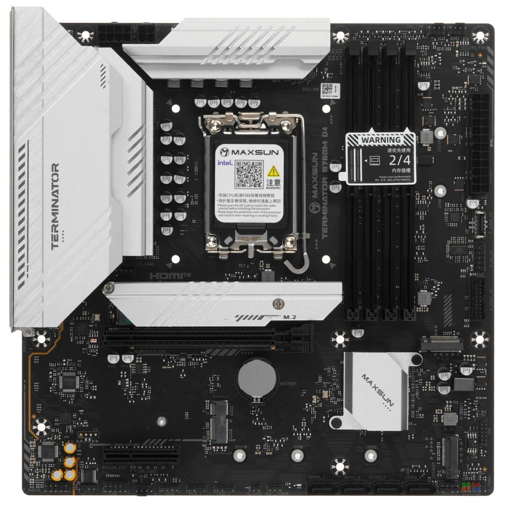 Материнская плата Maxsun Terminator B760M D4 V2 MS-Terminator B760M D4 V2 Micro-ATX, LGA 1700