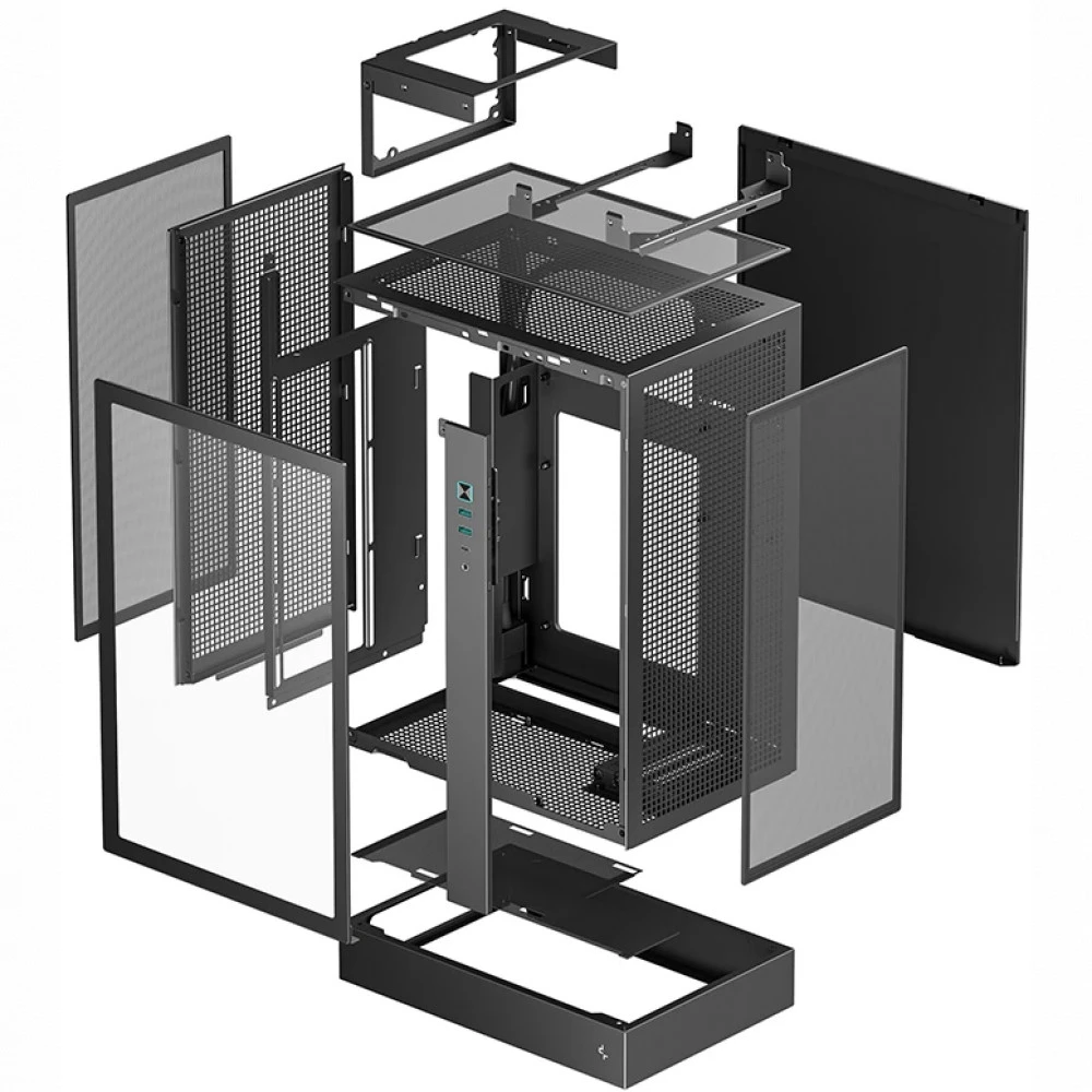 Корпус Deepcool CH170 Plus Black R-CH170-BKNGM0-G Mini-Tower