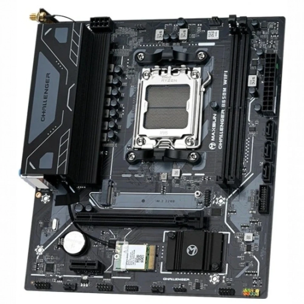 Материнская плата Maxsun  MS-Challenger B650M WIFI V2 Micro-ATX, AMD AM5