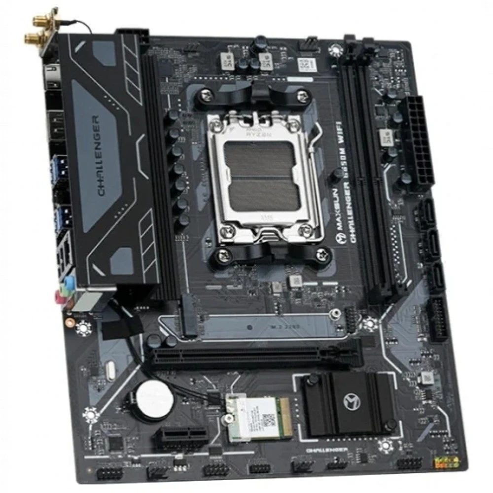 Материнская плата Maxsun  MS-Challenger B650M WIFI V2 Micro-ATX, AMD AM5