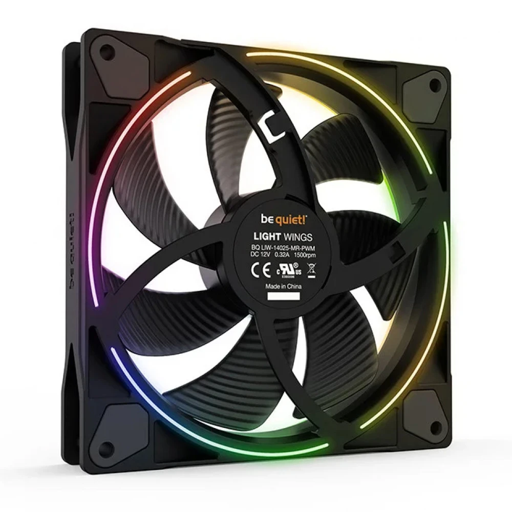 Система охлаждения be quiet! Light Wings 140mm PWM Reverse Black BL134 Для системного блока