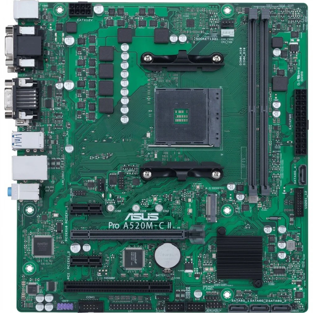 Материнская плата Asus PRO A520M-C II/CSM 90MB18F0-M0EAYC ATX, AMD AM4