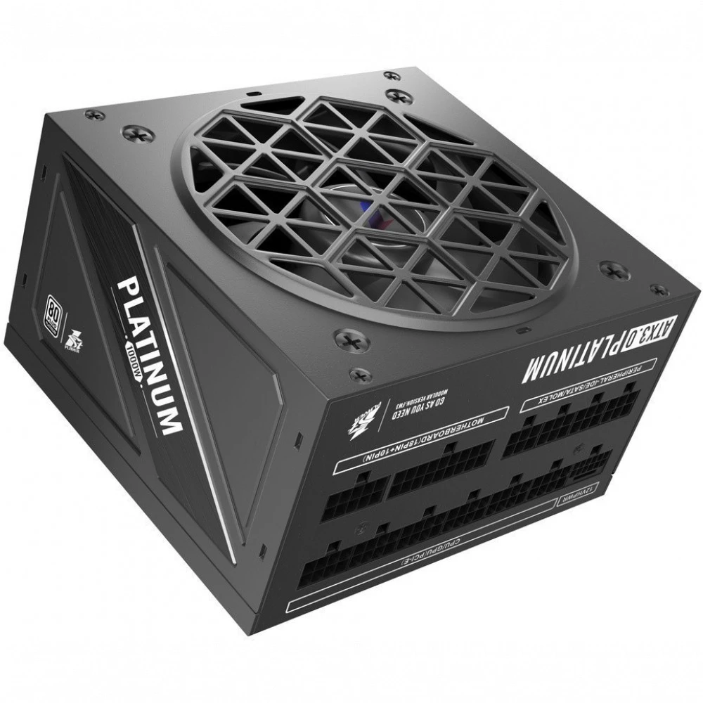 Блок питания 1STPLAYER NGDP HA-1000BA3 Black NGDP HA-1000BA3-BK 1000 Вт, 80+ Platinum