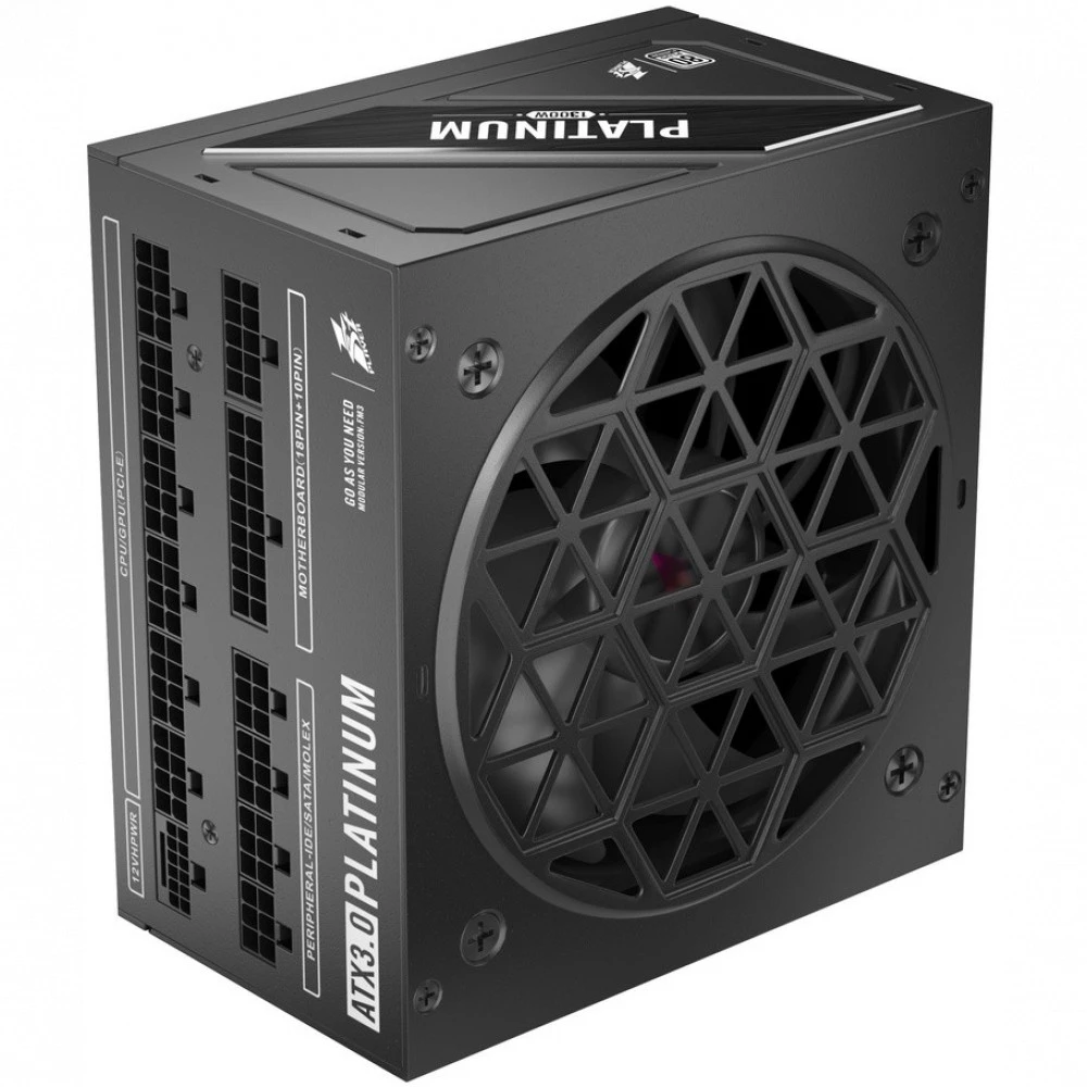 Блок питания 1STPLAYER NGDP HA-1300BA3 Black NGDP HA-1300BA3-BK 1300 Вт, 80+ Platinum