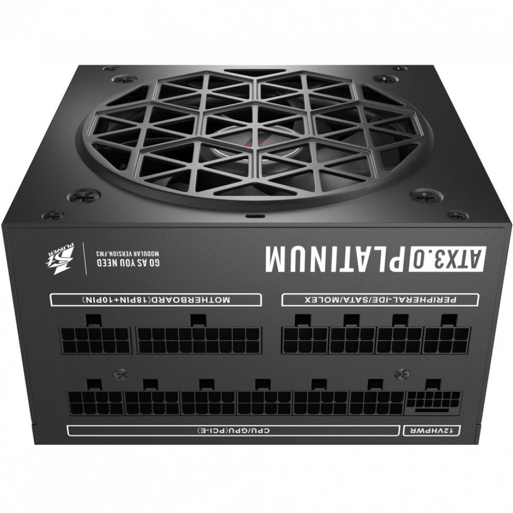 Блок питания 1STPLAYER NGDP HA-1300BA3 Black NGDP HA-1300BA3-BK 1300 Вт, 80+ Platinum
