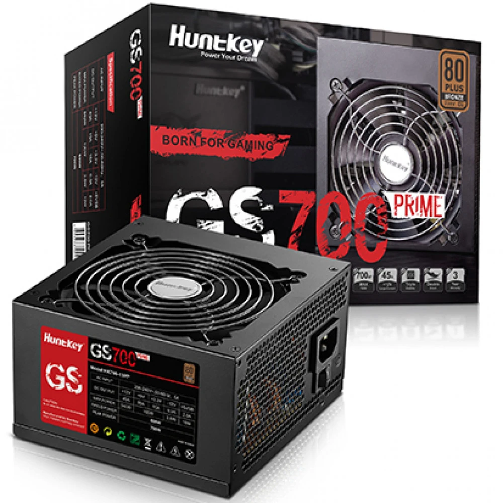 Блок питания Huntkey GS700 PRIME GS 700 PRIME 1600 Вт, 80+ Bronze