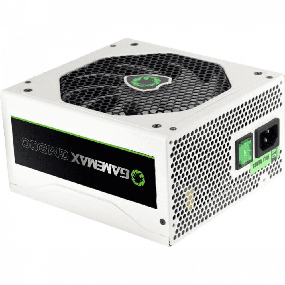 Блок питания GameMax GM-800 White GM-800 WHITE 800 Вт, 80+ Bronze