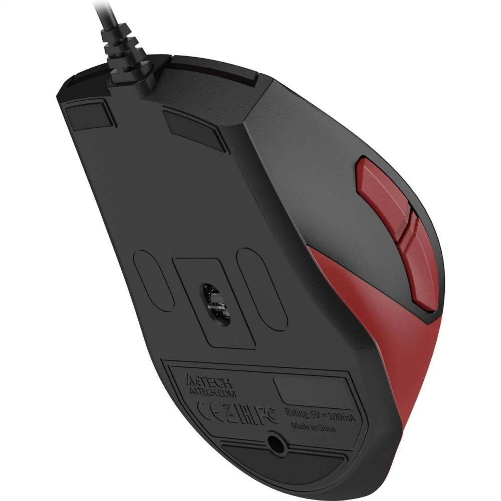 Мышь A4Tech FSTYLER FM45S AIR SPORTS RED FM45S Air Sports Red Бюджетные, Проводная