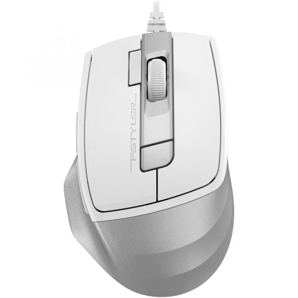 Мышь A4Tech FSTYLER FM45S AIR SILVER WHITE FM45S Air Silver White Бюджетные, Проводная