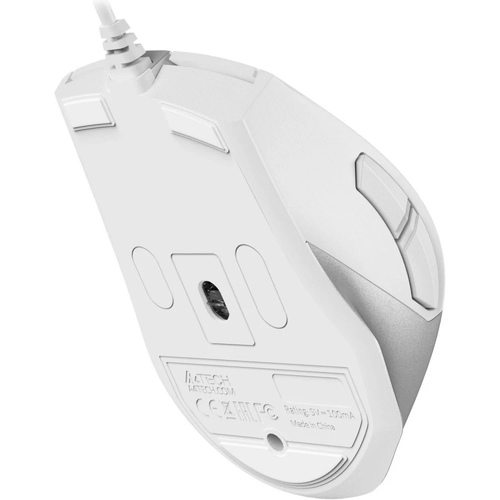 Мышь A4Tech FSTYLER FM45S AIR SILVER WHITE FM45S Air Silver White Бюджетные, Проводная