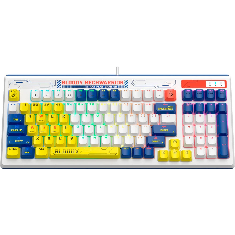 Клавиатура A4Tech Bloody B950 Blue B950/BLUE Проводная, USB