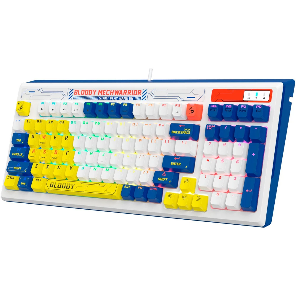 Клавиатура A4Tech Bloody B950 Blue B950/BLUE Проводная, USB