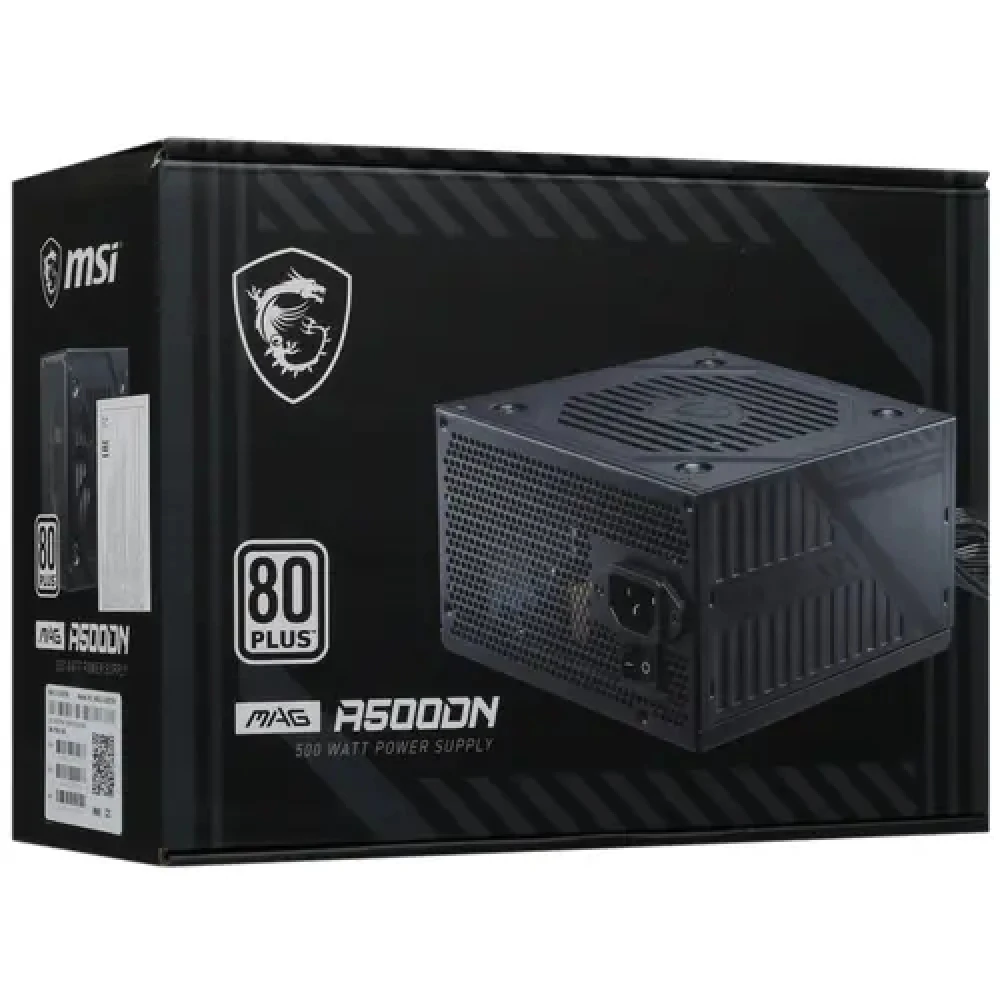 Блок питания MSI MAG A500DN 500 Вт, 80+