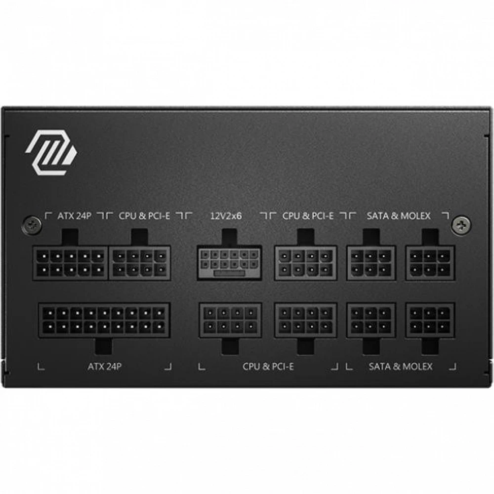 Блок питания MSI MAG A850GL PCIE5 850 Вт, 80+ Gold