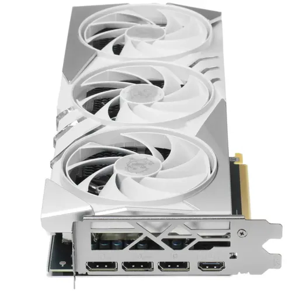 Видеокарта MSI GeForce RTX 4070 GAMING X SLIM WHITE 12G 12 ГБ
