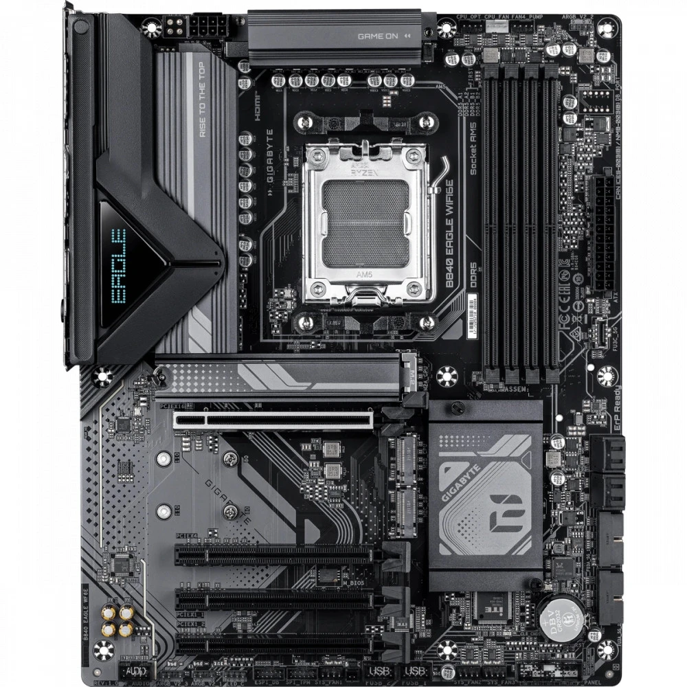 Материнская плата Gigabyte B840 EAGLE WF6E ATX, AMD AM5