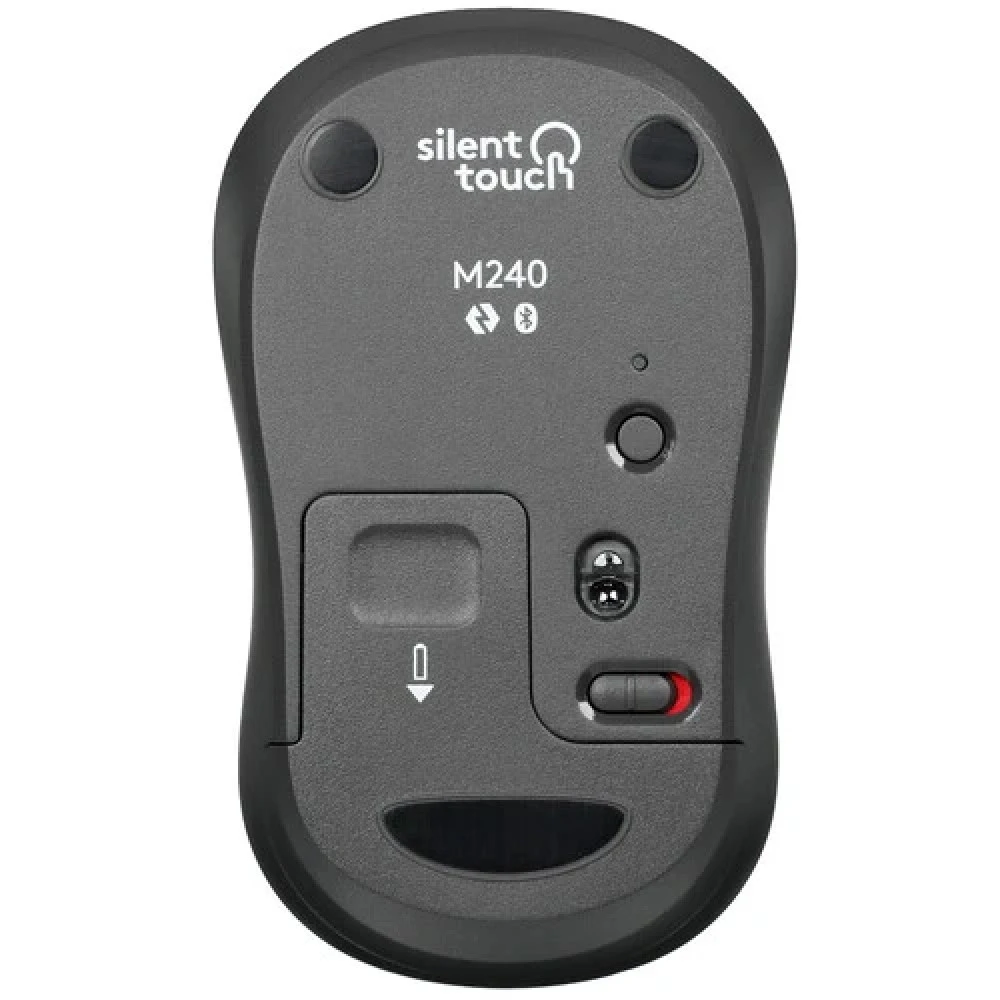 Мышь Logitech M240 SILENT 910-007122 Бюджетные, Беспроводная