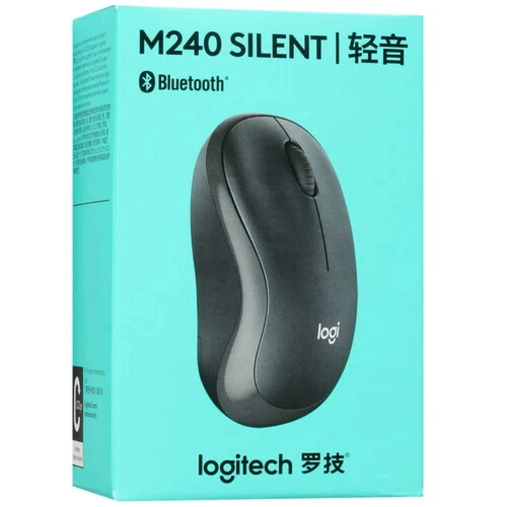Мышь Logitech M240 SILENT 910-007122 Бюджетные, Беспроводная