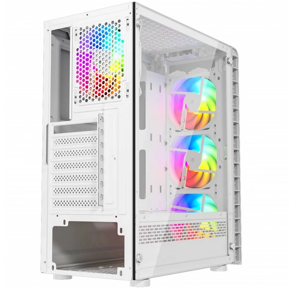 Корпус Wintek Energy White JX188-11-M-W TG Mid-Tower