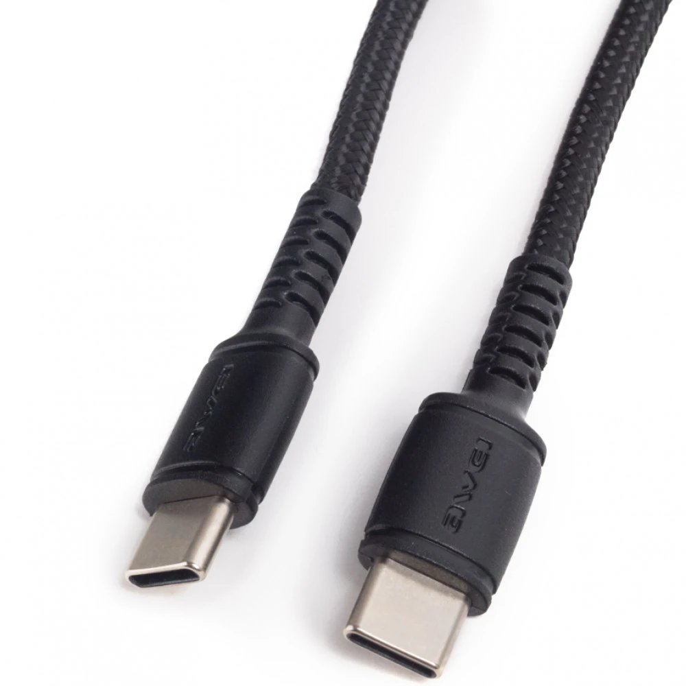 Кабель интерфейсный AWEI CL-71T USB Type C - USB Type C