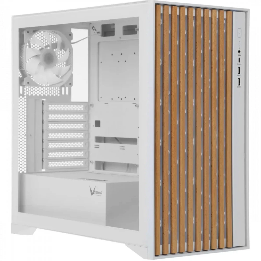 Корпус Formula TimberLine T0 White Mid-Tower