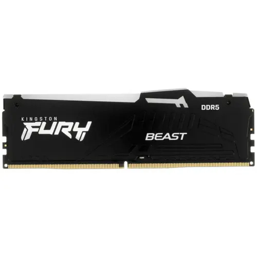 ОЗУ Kingston FURY Beast Black AMD RGB KF556C36BBEA-16 DIMM, DDR5, 16 Гб, 5600 МГц