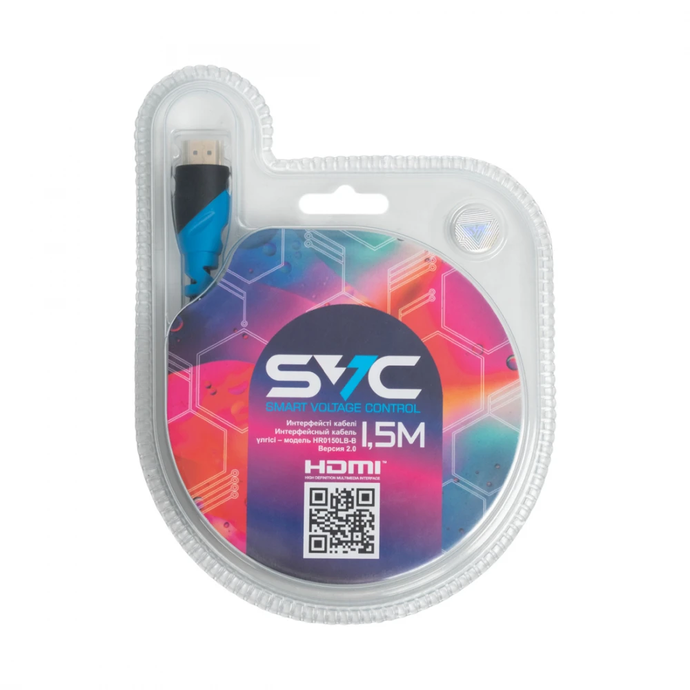Кабель интерфейсный SVC HR0150LB-B HDMI - HDMI